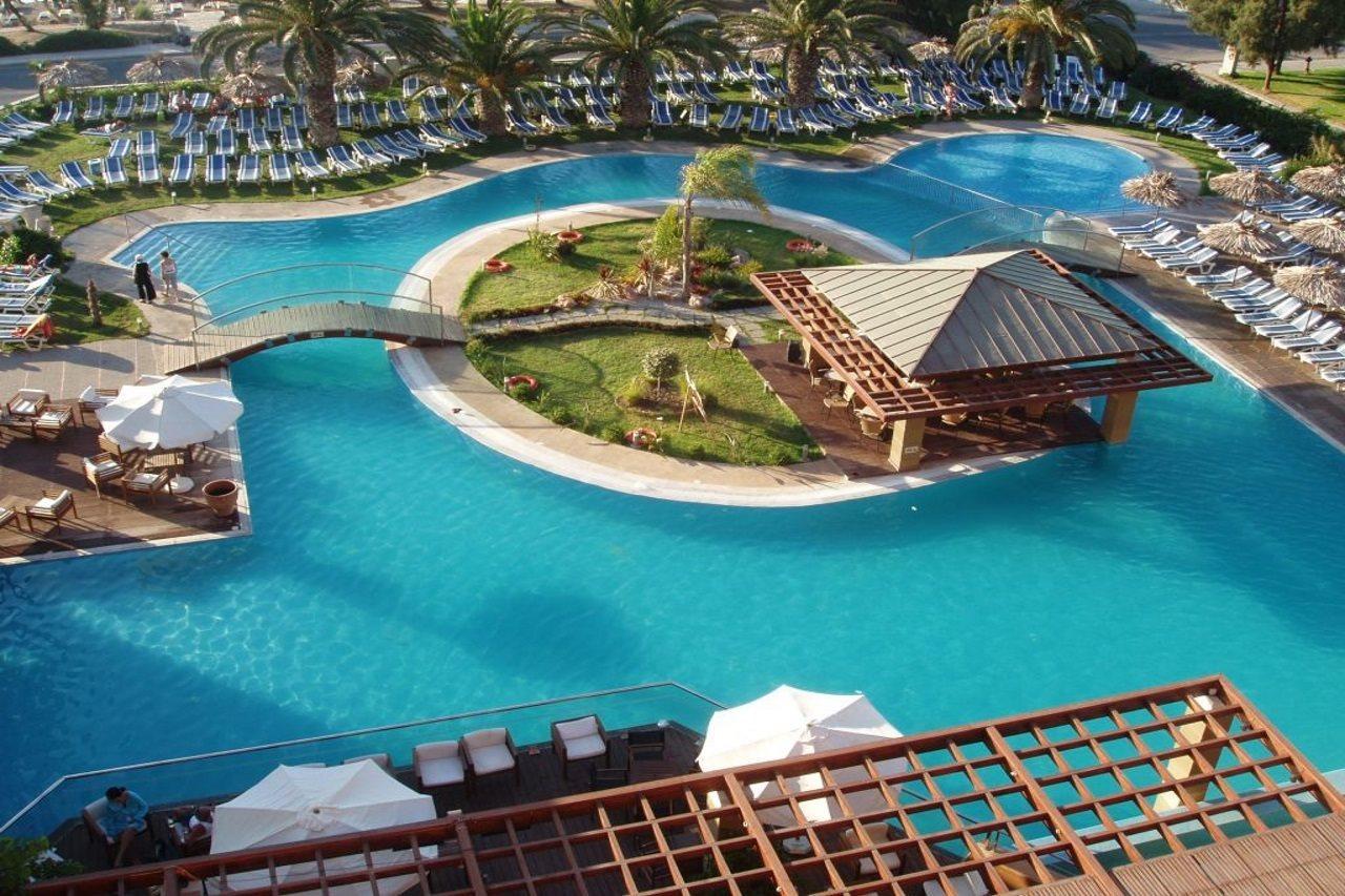 Oceanis Beach Hotel Ixia  Exterior foto