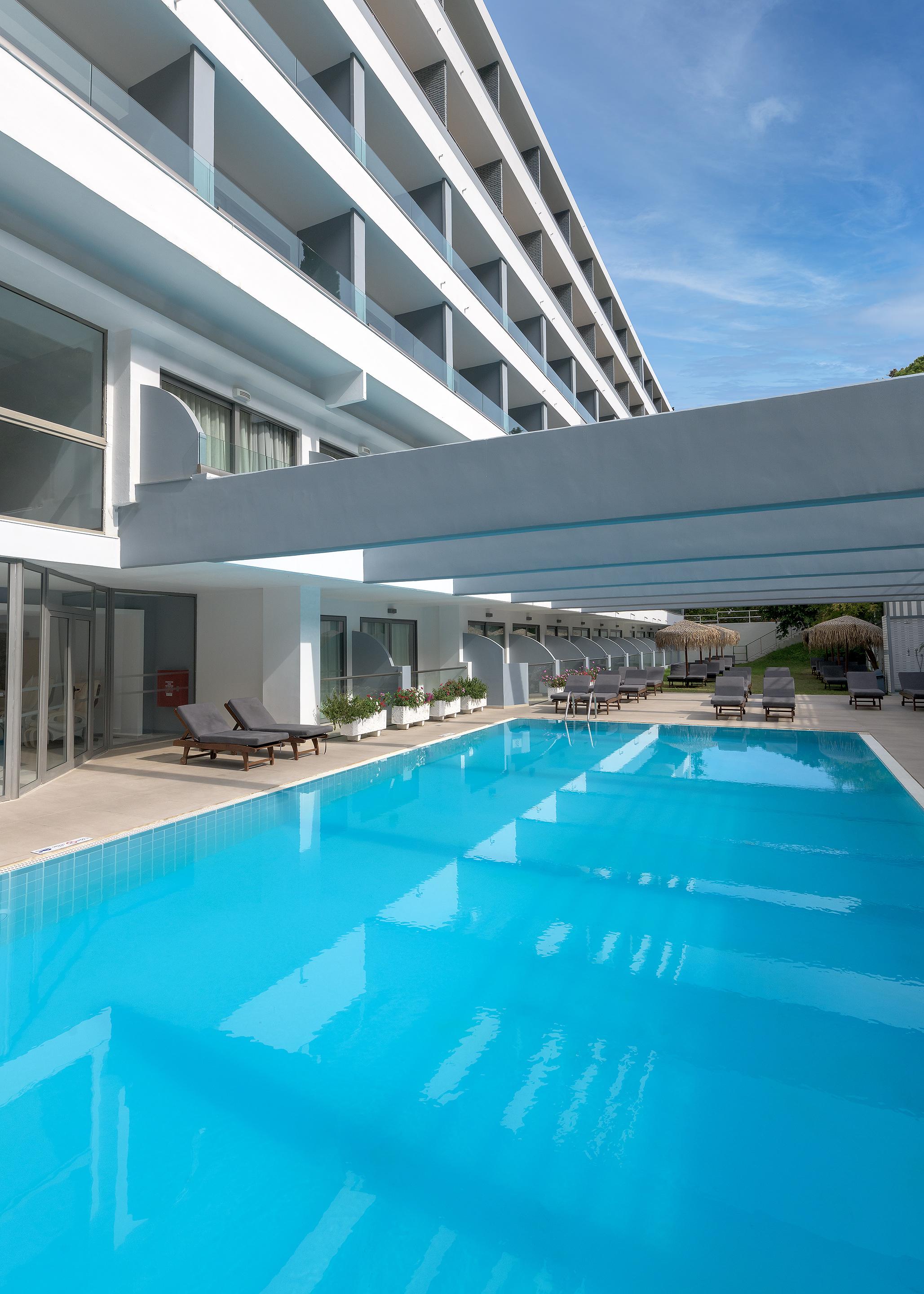 Oceanis Beach Hotel Ixia  Exterior foto