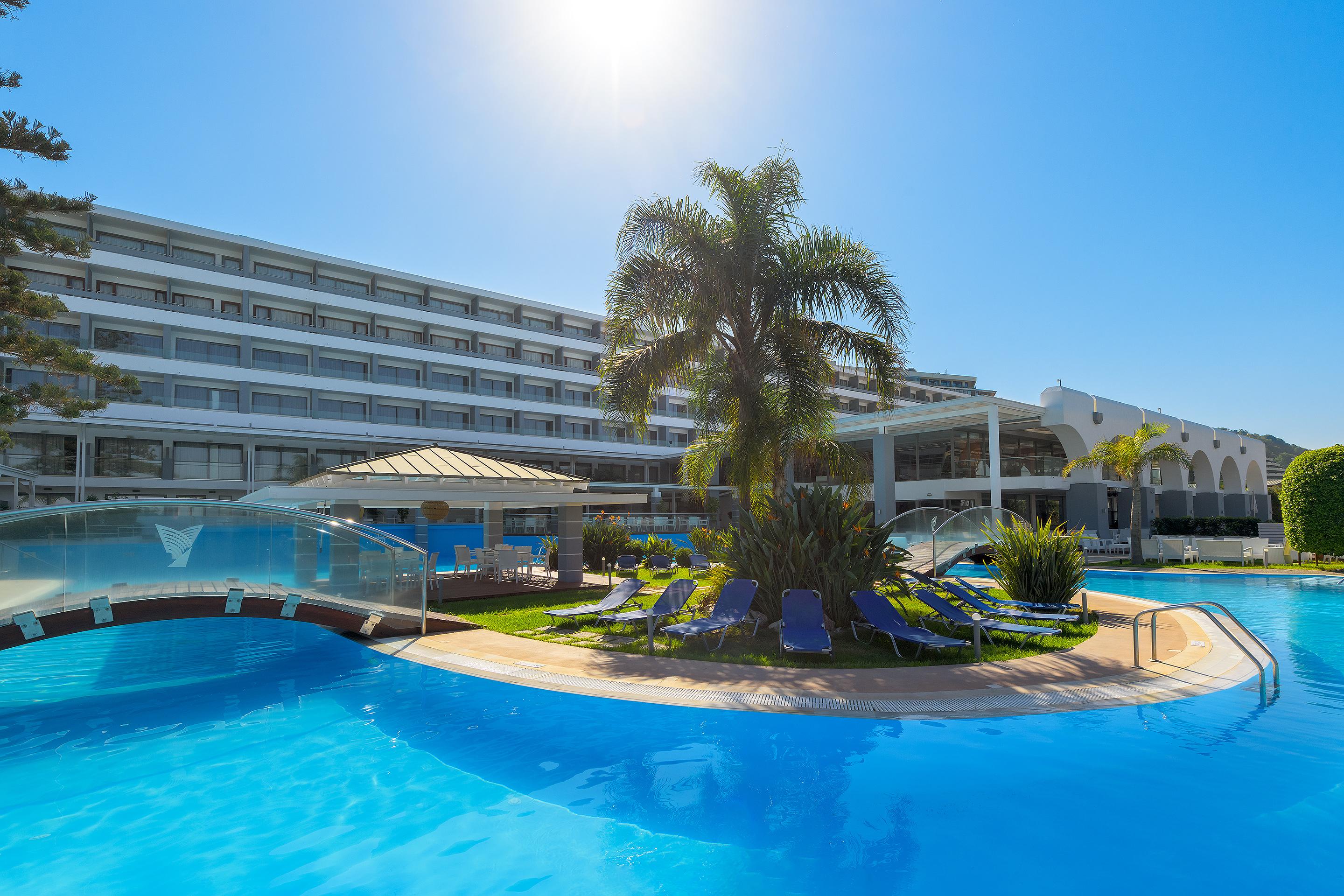 Oceanis Beach Hotel Ixia  Exterior foto