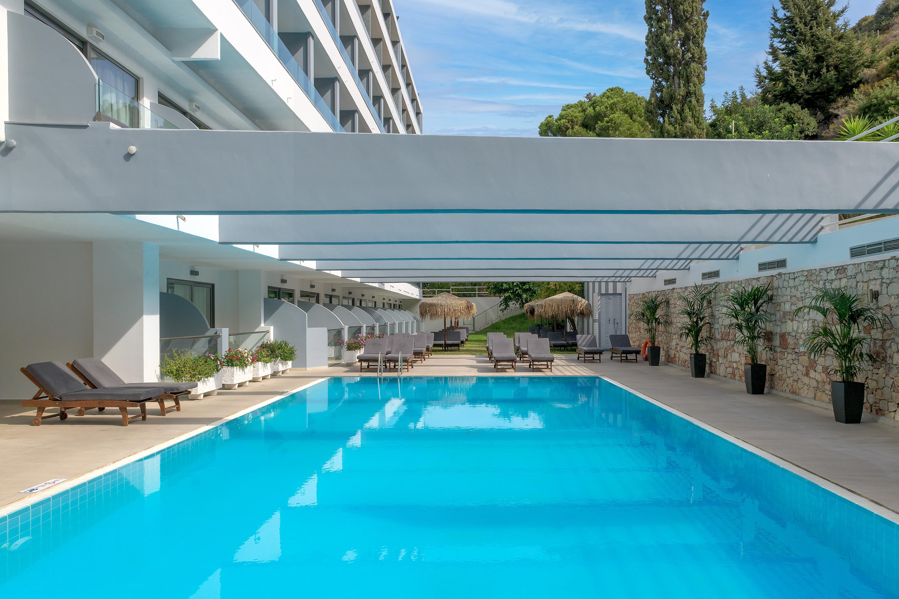 Oceanis Beach Hotel Ixia  Exterior foto