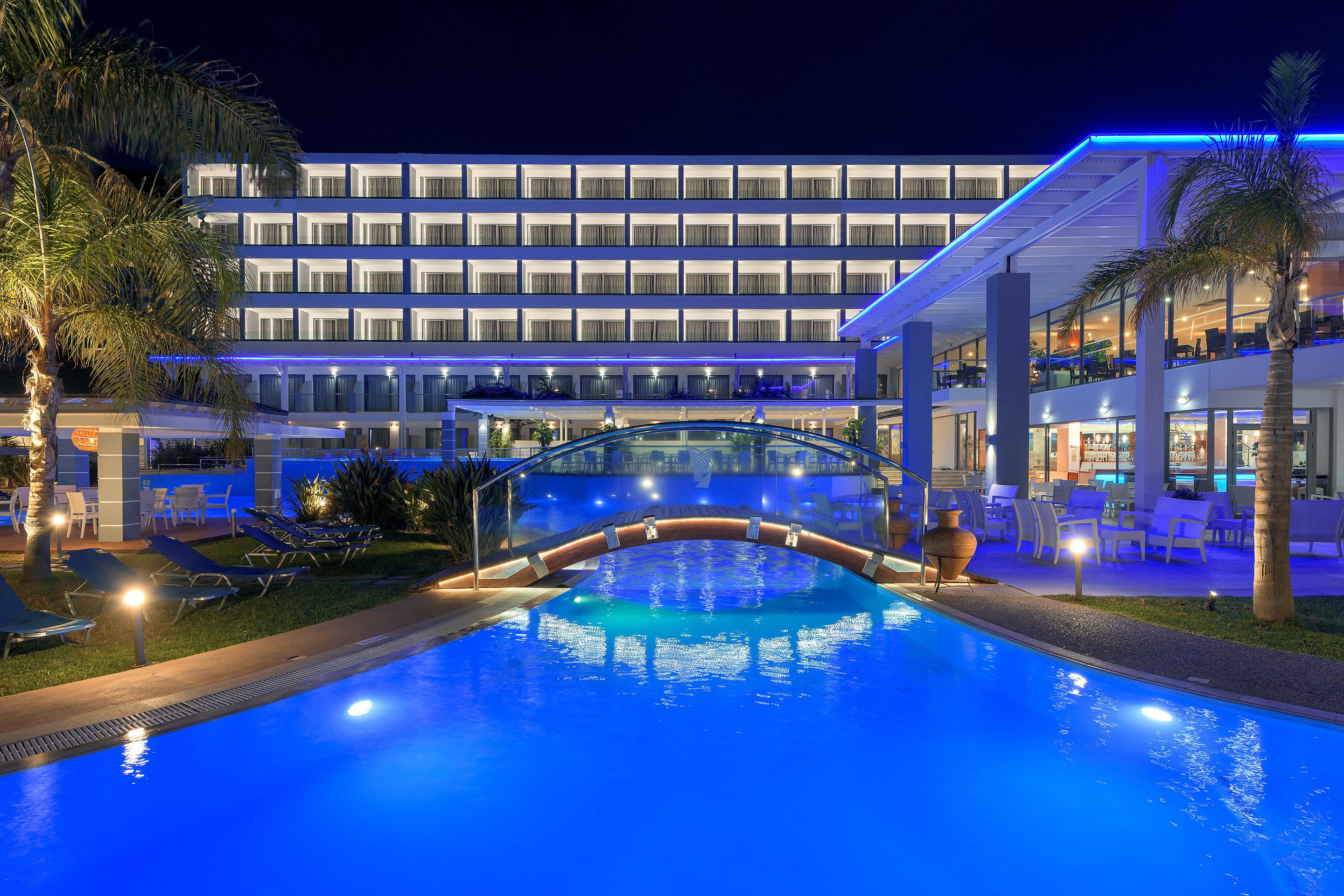 Oceanis Beach Hotel Ixia  Exterior foto