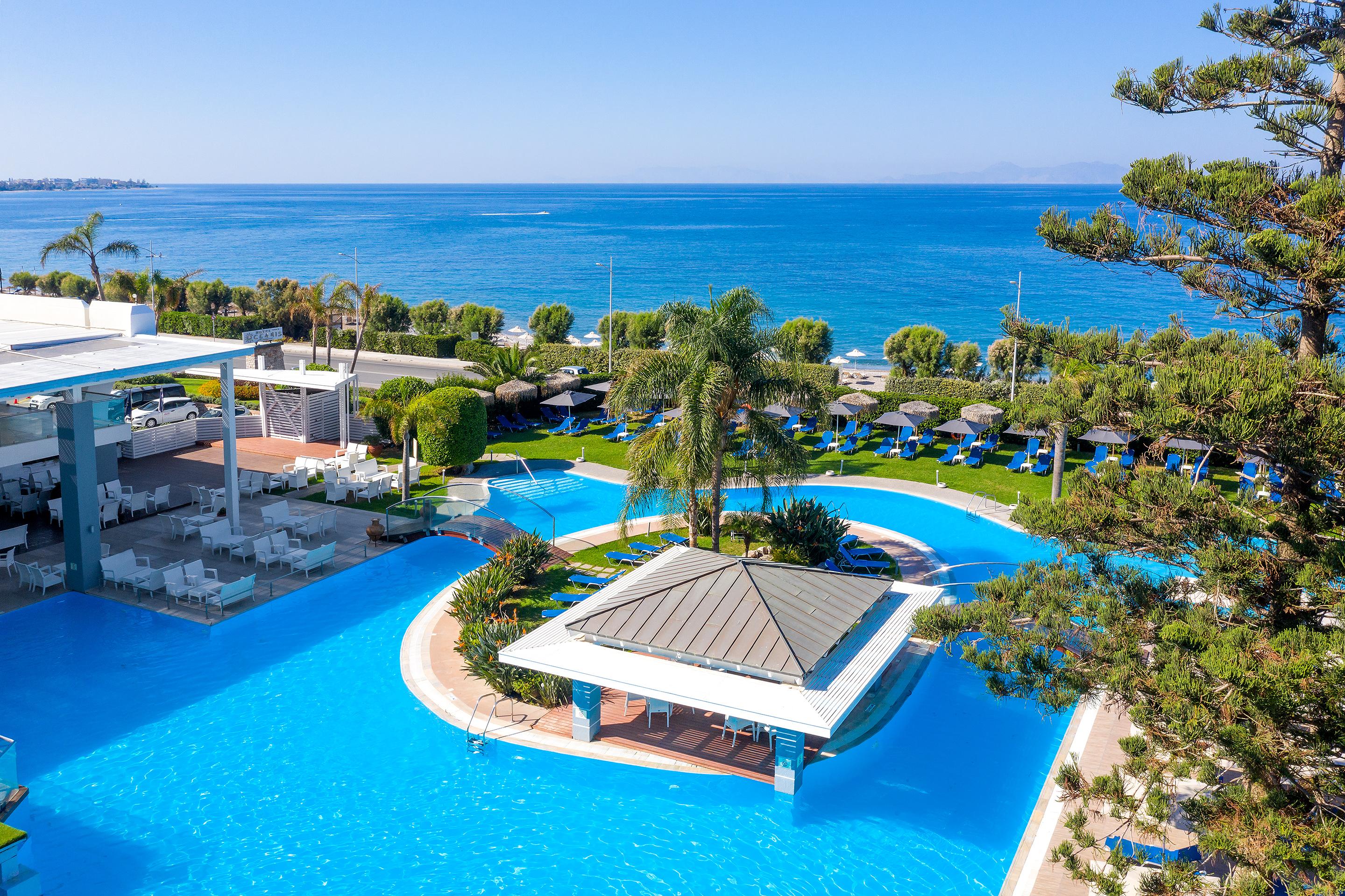 Oceanis Beach Hotel Ixia  Exterior foto