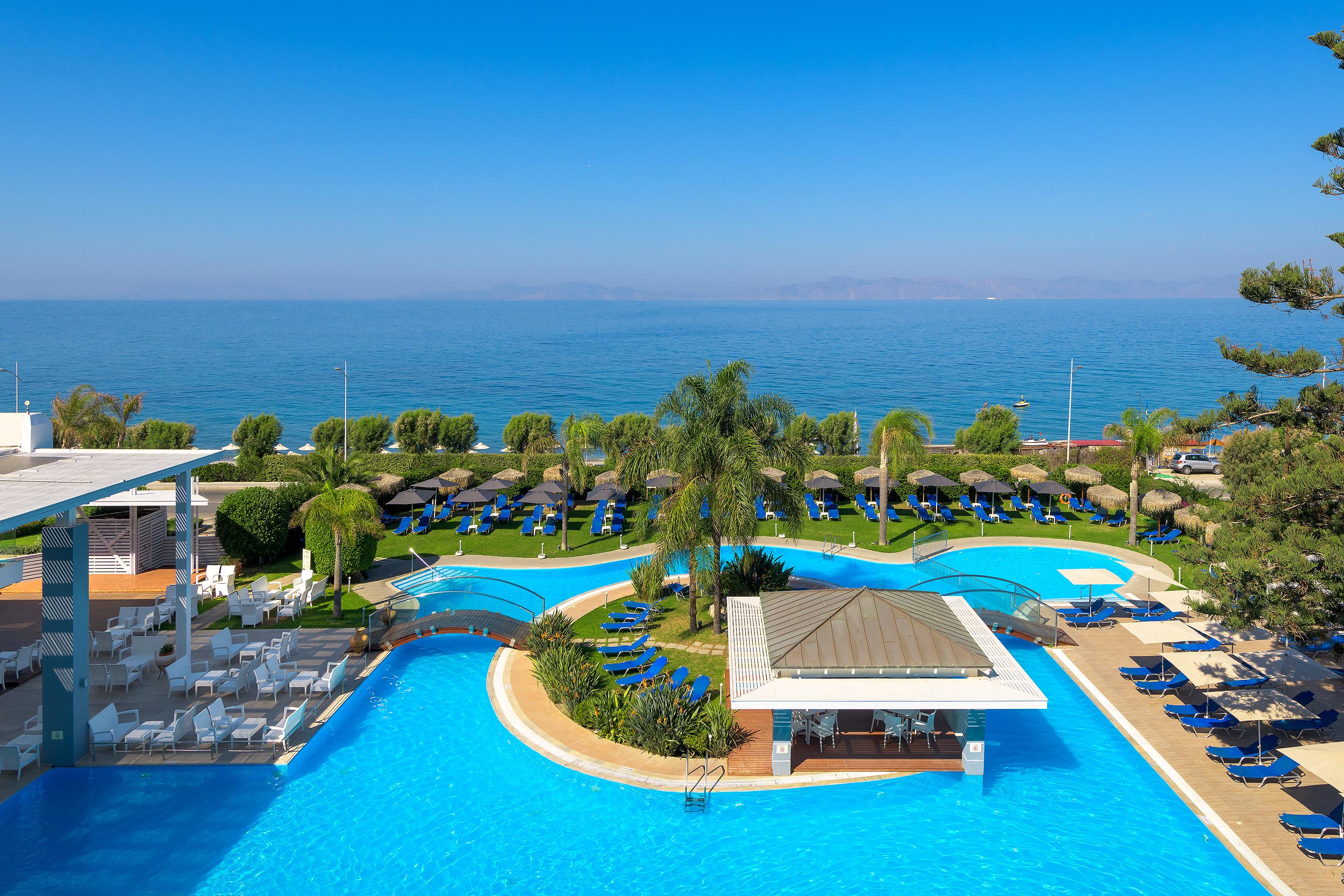 Oceanis Beach Hotel Ixia  Exterior foto