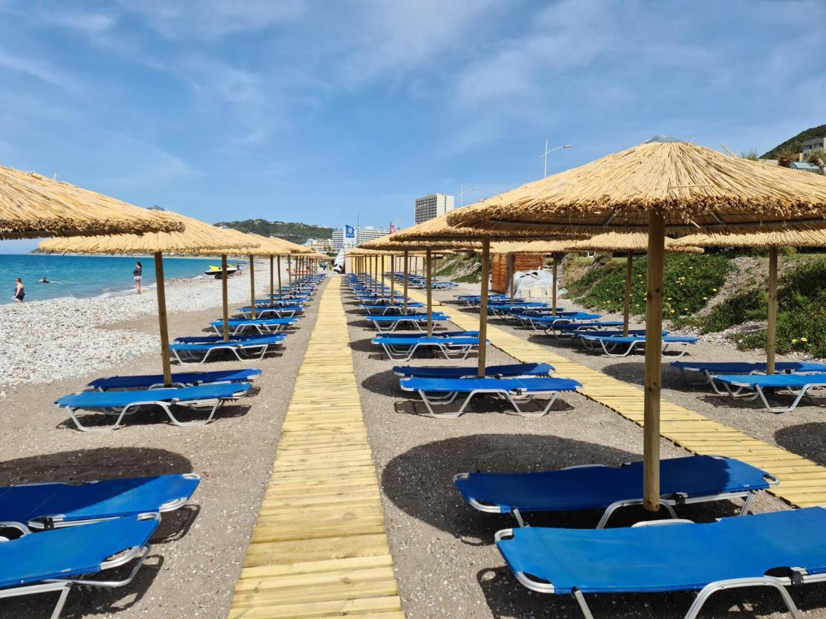 Oceanis Beach Hotel Ixia  Exterior foto