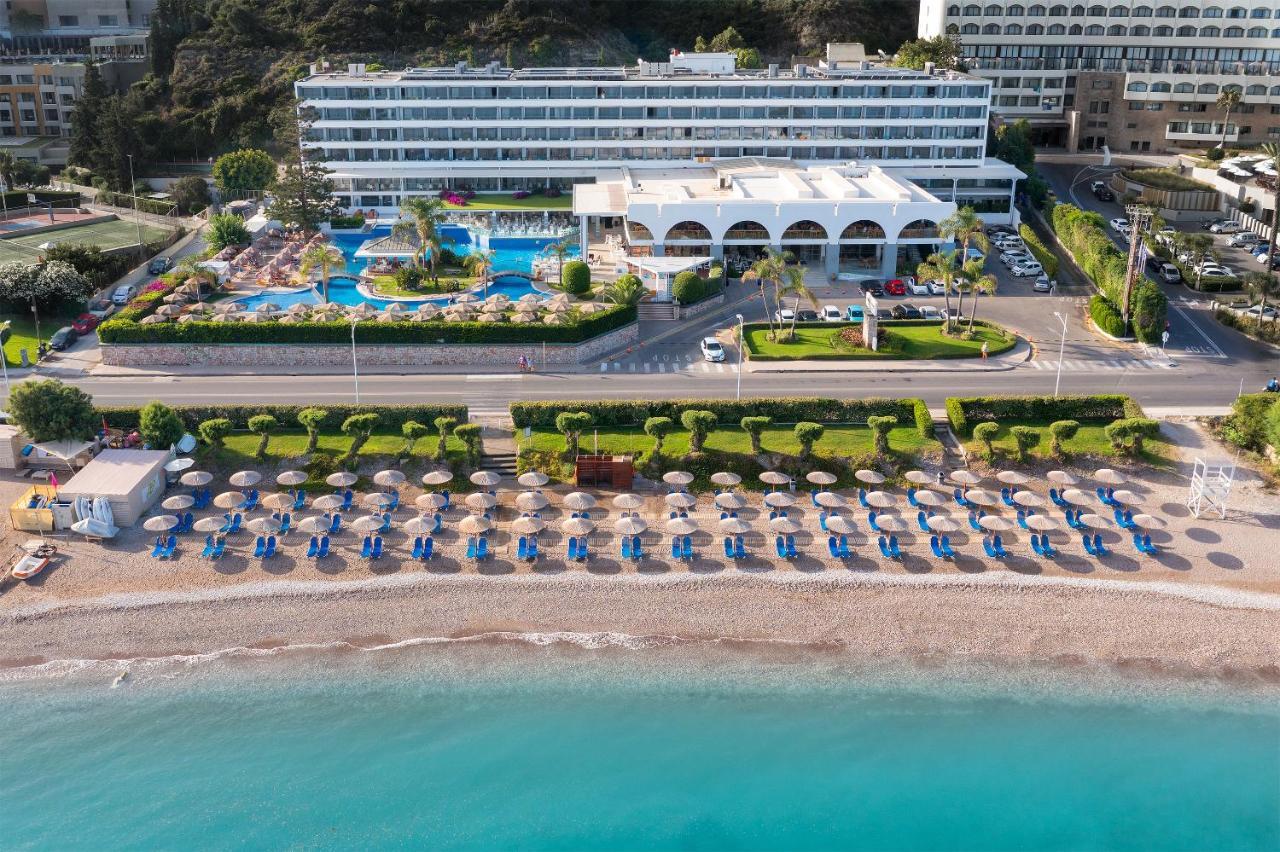 Oceanis Beach Hotel Ixia  Exterior foto