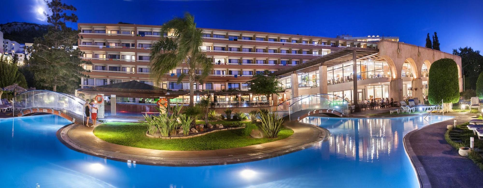 Oceanis Beach Hotel Ixia  Exterior foto