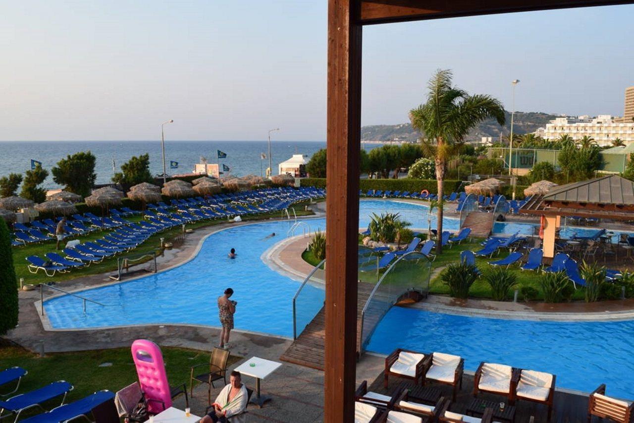 Oceanis Beach Hotel Ixia  Exterior foto